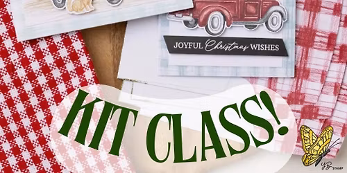 Christmas Card Kit Class at Clover Road Hudson