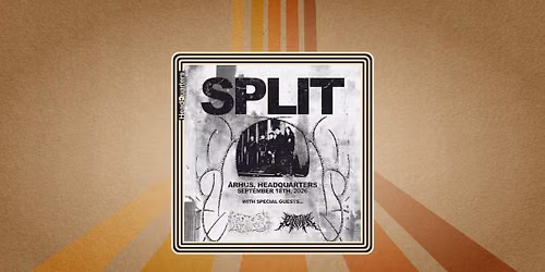 SPLIT + Special Guests: R\u00e5dden Rektalv\u00e6ske + Pertinax