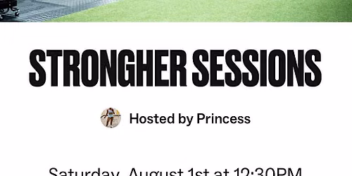STRONGHER Sessions