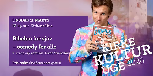 Bibelen for sjov \u2013 comedy for alle