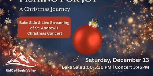 Christmas Concert Livesteam & Bake Sale 
