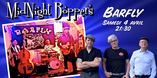 Rock'n Roll ann\u00e9es 50 avec les Midnight Boppers!