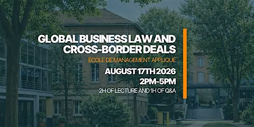 Global Business Law & Cross-Border Deals