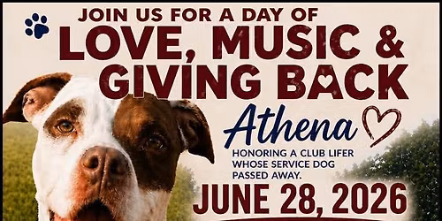 \ud83d\udc3e\u2764\ufe0f LOVE, MUSIC & GIVING BACK \u2013 HONORING ATHENA \u2764\ufe0f\ud83d\udc3e