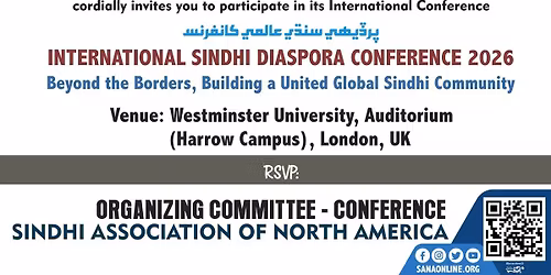 First international sindhi diaspora conference 