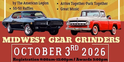 Midwest Gear Grinders Classic Car Club Car Show