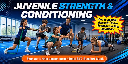 Juvenile GCH Strength and Conditioning - Tuesdays (October only)