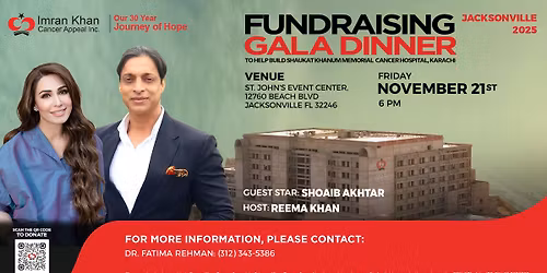 Jacksonville Fundraising Gala Dinner | USA