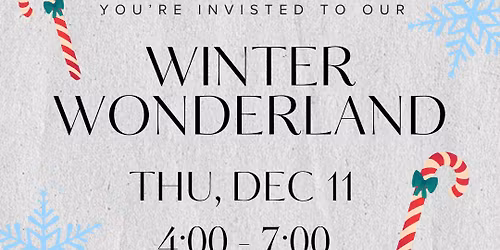 Winter Wonderland Library Party