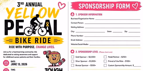 3rd Annual Yellow Petal Bike Ride