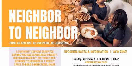 Neighbor to Neighbor: Thanksgiving Gathering
