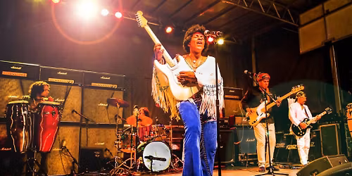 Kiss The Sky - The Jimi Hendrix RE-Experience at Boot Barn Hall at Bourbon Brothers - Gainesville