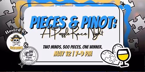 Pieces & Pinot: A Puzzle Race Night