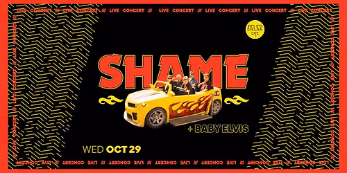 shame LIVE @ Atelier | Opening act Baby Elvis