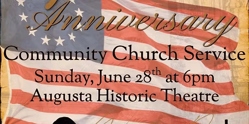 250th Anniversary Community Church Service