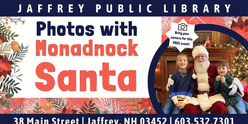 Photos with Monadnock Santa