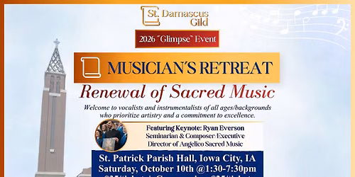 Glimpse Event: Musician\u2019s Retreat Day
