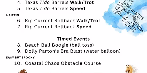 Salty Mares & Sandy Gelding Fun Speed Event