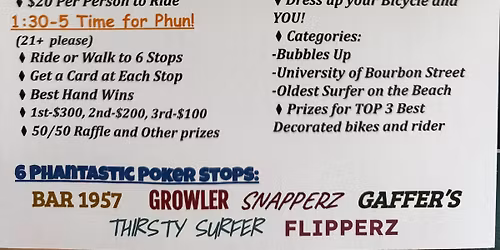 Beach Bike Poker Run