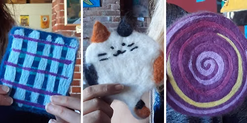 Felted Mug Rugs and Coasters