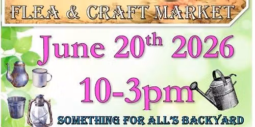 SFA Rustic Yard Flea & Craft Market: June