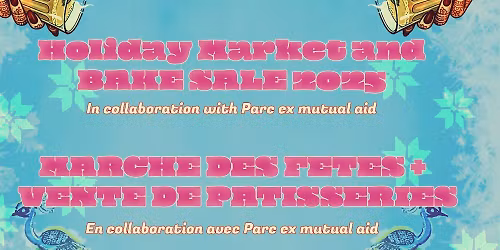 Holiday Market and bake sale