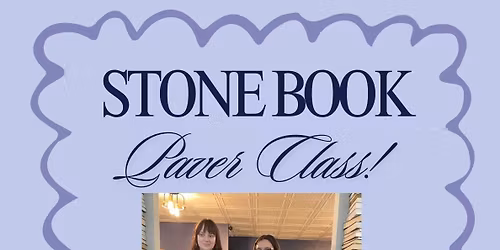 Back by Popular Demand! Stone Book Pavers!