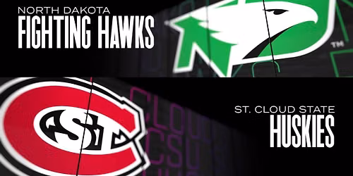 North Dakota Fighting Hawks vs. St. Cloud State Huskies Hockey