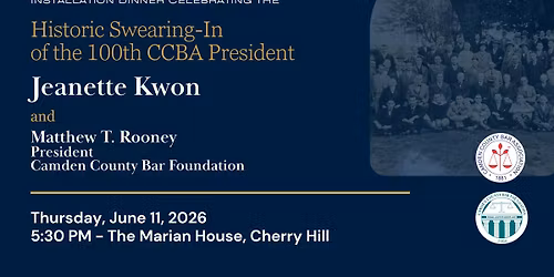 Installation Dinner Installing Jeanette Kwon as 100th CCBA President