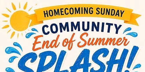 Homecoming & Community Splash Party
