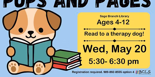 Pups and Pages - Sage