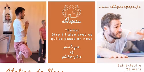 Atelier de Yoga - \u00eatre \u00e0 l'aise avec ce qui se passe en nous