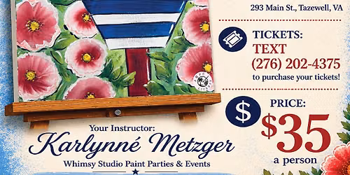 Of Thee I Sing Birdhouse Paint Party Between Friends