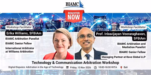 Technology and Comunication Arbitration Workshop