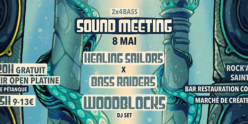 \ud83d\udea8 SOUNDMEETING BASS RAIDERS SOUNDSYSTEM x HEALING SAILORS SOUNDSYSTEM \ud83d\udea8