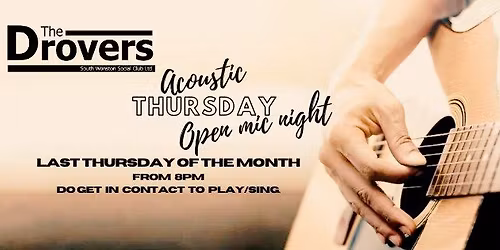 Acoustic Thursday \ud83c\udfb6