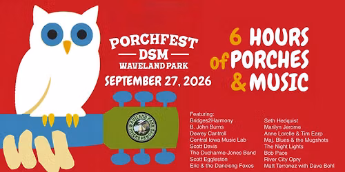 Porchfest DSM - Waveland Park