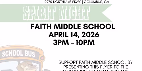 Faith Middle School Spirit Event