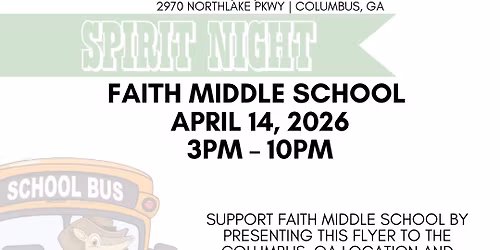 Faith Middle School Spirit Event