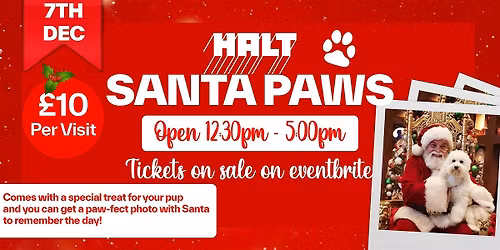 HALT Santa Paws