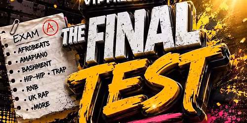 THE FINAL TEST