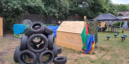 Secure Playground Open! Age 8 & over plus siblings. SEND-friendly.