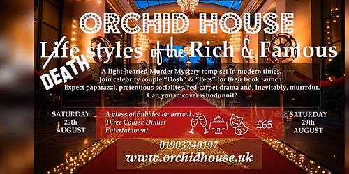 \ud83d\udd0e Murder, mystery and a touch of glamour at Orchid House
