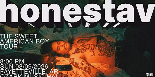 Honestav The Sweet American Boy Tour at Ozark Music Hall
