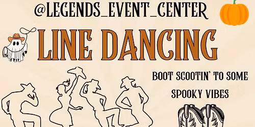 Line Dance Night at Legends - Taco Tuesday & Halloween line dancing