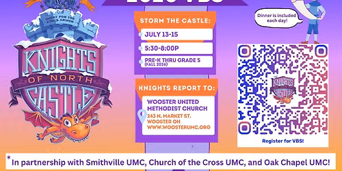 VBS: \u201cKnights of North Castle: Quest for the King\u2019s Armor\u201d