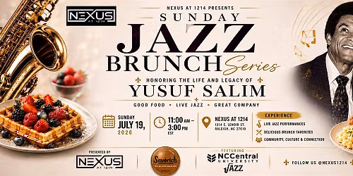 Nexus Presents: The Sunday Jazz Brunch Series