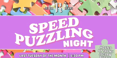 Speed Puzzling Night at Raleigh Brewing