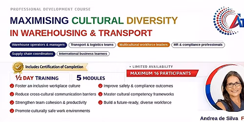 Maximising Cultural Diversity in Warehousing & Transport (Sydney)