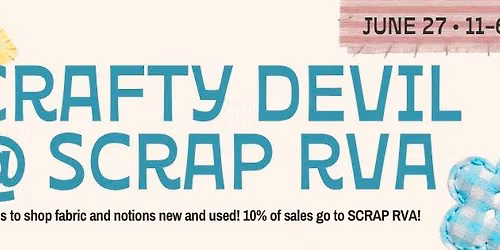The Crafty Devil Pop-Up at SCRAP RVA